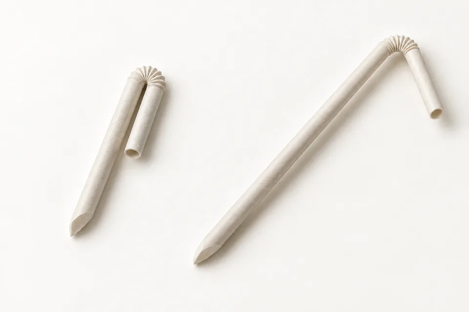 U-Shaped Paper Straws